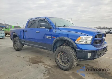 2016 Ram 1500 Slt из США, поврежденный, VIN 1C6RR7TM1GS246856